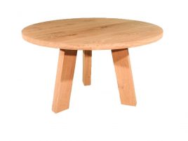 Messina - Ronde stoere eettafel