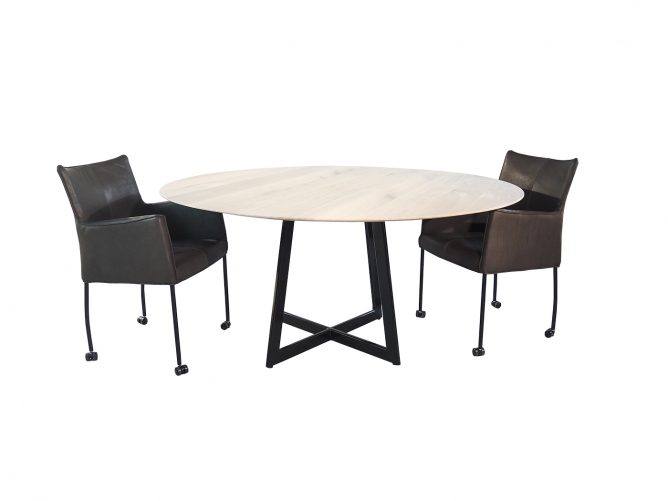 Ronde eettafel Oregon