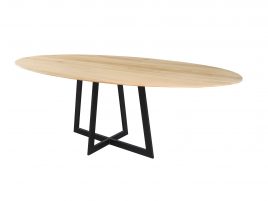 Varese - Ovale design eettafel