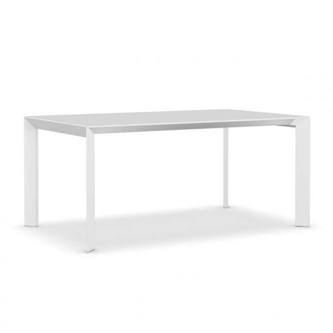 Elegante witte eettafel Lecce